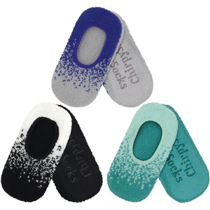 image:imageBambooMN Womens Gradient Cozy Fuzzy Indoor Home Slippers  3 PairsGradient 3e
