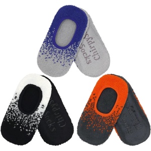 image:imageBambooMN Womens Gradient Cozy Fuzzy Indoor Home Slippers  3 PairsGradient 3g