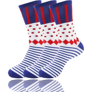 image:imageBambooMN Womens Rayon from Bamboo Fiber Colorful Polka Dot Stripe SocksPurple