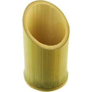 image:imageBambooMn Brand  Bamboo Unique Serving Tube 2 Wide x 38 Tall Angle Cut100