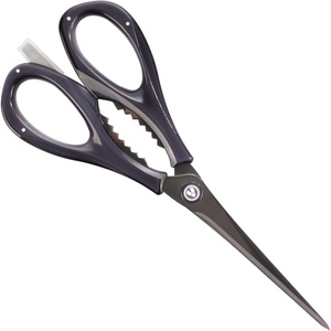 image:imageCulinary Queen 6in1 Kitchen Shears  Rockmelon Grey  1 PairCulinary Queen  Rockmelon Grey