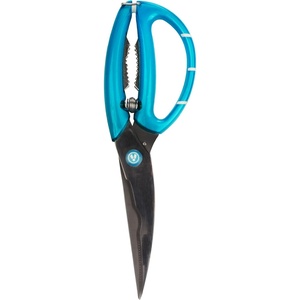 image:imageCulinary Queen 6in1 Kitchen Shears  Rockmelon Grey  1 PairMaster Butterfly  Currant Blue