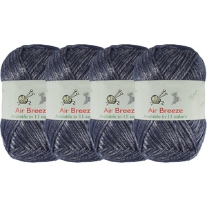image:imageJubileeYarn Air Breeze Yarn  50gSkein Sport Acrylic  Ballerina Pink  4 skeins11 Galaxy Blue