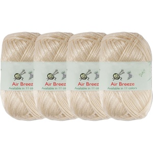 image:imageJubileeYarn Air Breeze Yarn  50gSkein Sport Acrylic  Ballerina Pink  4 skeins12 Dove