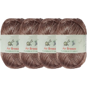 image:imageJubileeYarn Air Breeze Yarn  50gSkein Sport Acrylic  Ballerina Pink  4 skeins13 Driftwood