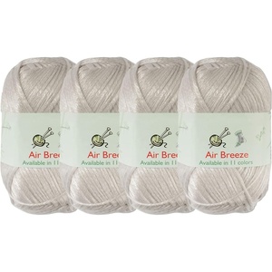 image:imageJubileeYarn Air Breeze Yarn  50gSkein Sport Acrylic  Ballerina Pink  4 skeins14 Moon Beams