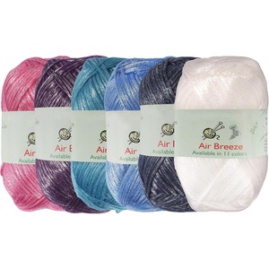 image:imageJubileeYarn Air Breeze Yarn  50gSkein Sport Acrylic  Ballerina Pink  4 skeinsFloat Carefree Colorway