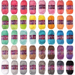 image:imageJubileeYarn Amigurumi Select Yarn  DK Acrylic  Shades of Blue  4 Skeins40 Color Bulk Pack