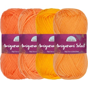 image:imageJubileeYarn Amigurumi Select Yarn  DK Acrylic  Shades of Blue  4 SkeinsShades of Orange
