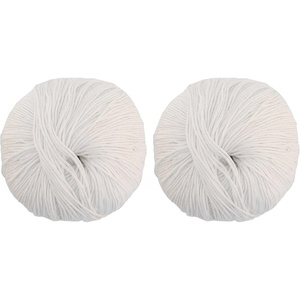 image:imageJubileeYarn Bamboo Cotton Sport Yarn  50gSkein  Lilacs  4 Skeins210 Cotton White