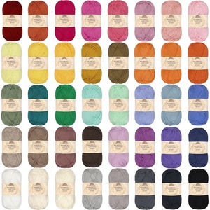 image:imageJubileeYarn Bamboo Cotton Sport Yarn  50gSkein  Shades of Purple  4 SkeinsBulk Pack
