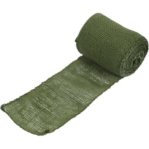 image:imageJubileeYarn Burlap Jute Craft Ribbon  55 x 10 Yards  Ocean Blue  1 RollOlive Green