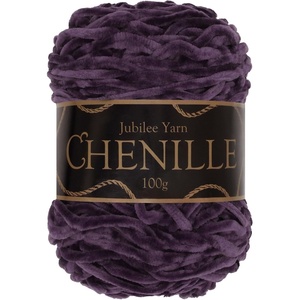 image:imageJubileeYarn Chenille Yarn  100gCake Worsted Polyester  Olive Oil  2 Cakes016 Amethyst