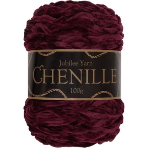 image:imageJubileeYarn Chenille Yarn  100gCake Worsted Polyester  Olive Oil  2 Cakes023 Boysenberry