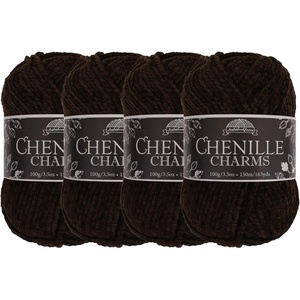 image:imageJubileeYarn Chenille Yarn  100gCake Worsted Polyester  Olive Oil  2 CakesScarab
