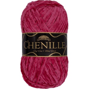 image:imageJubileeYarn Chenille Yarn  100gSkein Worsted Polyester  Algae  2 Skeins118 Agate