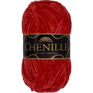 image:imageJubileeYarn Chenille Yarn  100gSkein Worsted Polyester  Algae  2 Skeins130 Dragonstone