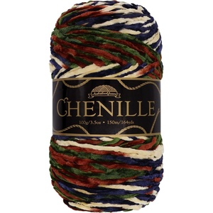 image:imageJubileeYarn Chenille Yarn  100gSkein Worsted Polyester  Shades of Brown  4 Skeins208 ShangriLa