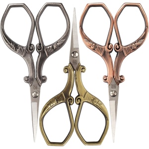 image:imageJubileeYarn Chinese Wing amp Cloud Embroidery Craft Scissors  Antique Silver  1 ScissorChinese Wing  Cloud  Assortment