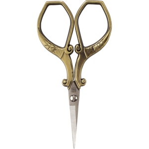 image:imageJubileeYarn Chinese Wing amp Cloud Embroidery Craft Scissors  Antique Silver  1 ScissorChinese Wing  Cloud  Bronze