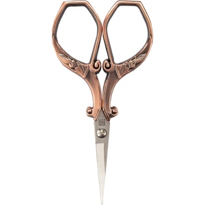 image:imageJubileeYarn Chinese Wing amp Cloud Embroidery Craft Scissors  Antique Silver  1 ScissorChinese Wing  Cloud  Copper