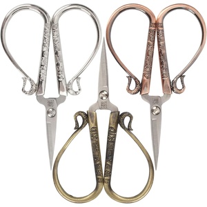 image:imageJubileeYarn Chinese Wing amp Cloud Embroidery Craft Scissors  Antique Silver  1 ScissorClassic Chinese  Assortment