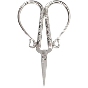 image:imageJubileeYarn Chinese Wing amp Cloud Embroidery Craft Scissors  Antique Silver  1 ScissorClassic Chinese  Silver