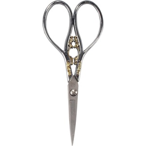 image:imageJubileeYarn Chinese Wing amp Cloud Embroidery Craft Scissors  Antique Silver  1 ScissorScrollwork  Silver
