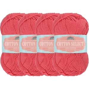 image:imageJubileeYarn Cotton Select Yarn  50gSkein Sport Weight  Island Pink  4 Skeins008 Rosy Blush