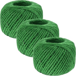 image:imageJubileeYarn Crafty Jute Twine Cord String for Artwork DIY Crafts Gift Wrapping and Gardening  675 feet 205 Meters 2mm Thick  Natural  3 Balls  3 Balls For Artwork amp DIY Crafts Gift Wrapping GardeningGreen
