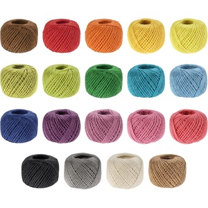 image:imageJubileeYarn Crafty Jute Twine String Jute for Artwork DIY Crafts and Gift Wrapping  675 feet 205 Meters 2 millimeters Thick  Three Balls in Shades of Purple  Three Balls For Artwork DIY Crafts Gift Wrapping 205 meters3 Natural and 9 Colors