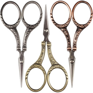 image:imageJubileeYarn Decorative Floral Embroidery Craft Scissors  Antique Silver  1 ScissorDecorative Floral  Assortment