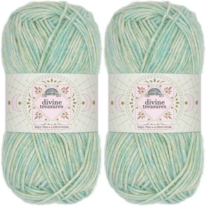 image:imageJubileeYarn Divine Treasures Yarn  50gSkein Fine Cotton Acrylic Blend  Crystal Skull  2 Skeins14 Hand of Glory