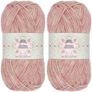 image:imageJubileeYarn Divine Treasures Yarn  50gSkein Fine Cotton Acrylic Blend  Crystal Skull  2 Skeins34 Ring of Dispel