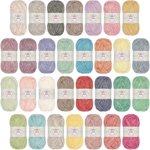 image:imageJubileeYarn Divine Treasures Yarn  50gSkein Fine Cotton Acrylic Blend  Crystal Skull  2 SkeinsVariety Pack