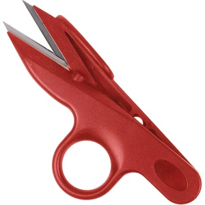 image:imageJubileeYarn Finger SnugSnip Trimmer  Black  12 UnitsCraftsmans Snips  Red