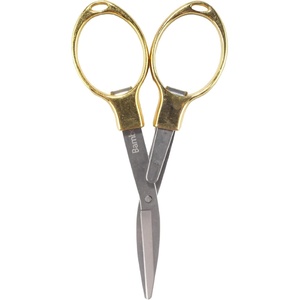 image:imageJubileeYarn Folding Scissors TSA Compliant and Portable Compact Safe Travel Scissors Stainless Steel Retractable  4 UnitsGold