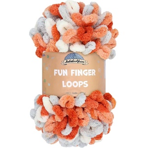 image:imageJubileeYarn Fun Finger Loops Yarn  100gSkein Jumbo Polyester  Hypnos  3 Skeins021 Ares