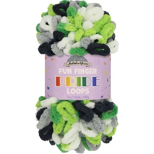image:imageJubileeYarn Fun Finger Loops Yarn  100gSkein Jumbo Polyester  Hypnos  3 Skeins054 Tesla