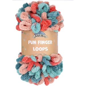 image:imageJubileeYarn Fun Finger Loops Yarn  100gSkein Jumbo Polyester  Hypnos  3 Skeins122 Hypnos