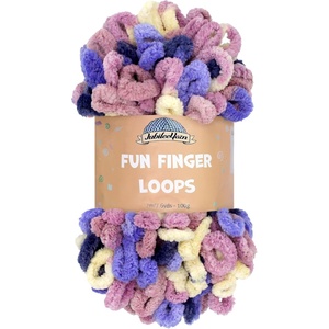 image:imageJubileeYarn Fun Finger Loops Yarn  100gSkein Jumbo Polyester  Hypnos  3 Skeins143 Boreas