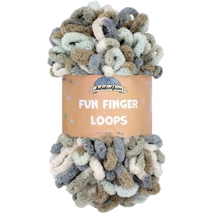 image:imageJubileeYarn Fun Finger Loops Yarn  100gSkein Jumbo Polyester  Hypnos  3 Skeins144 Selene