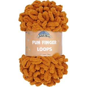image:imageJubileeYarn Fun Finger Loops Yarn  100gSkein Jumbo Polyester  Lark  3 Skeins134 Chocolatier