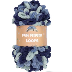 image:imageJubileeYarn Fun Finger Loops Yarn  100gSkein Jumbo Polyester  Pegasus  3 Skeins017 Pegasus
