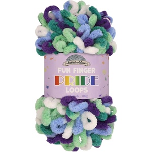 image:imageJubileeYarn Fun Finger Loops Yarn  100gSkein Jumbo Polyester  Pegasus  3 Skeins060 Rustin
