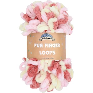 image:imageJubileeYarn Fun Finger Loops Yarn  100gSkein Jumbo Polyester  Pegasus  3 Skeins112 Athena