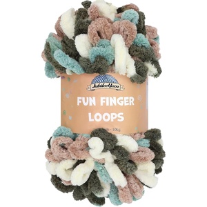 image:imageJubileeYarn Fun Finger Loops Yarn  100gSkein Jumbo Polyester  Pegasus  3 Skeins114 Demeter