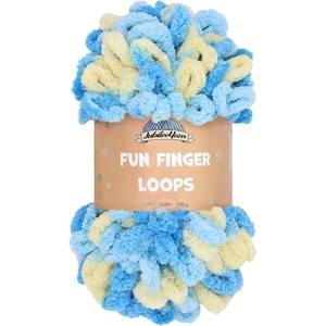 image:imageJubileeYarn Fun Finger Loops Yarn  100gSkein Jumbo Polyester  Pegasus  3 Skeins115 Tyche