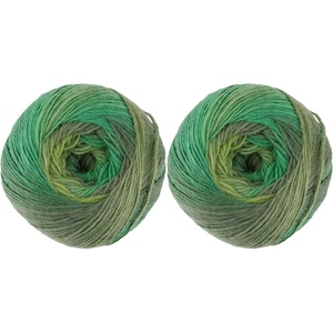 image:imageJubileeYarn Galaxy Fantasy Yarn  100gSkein Ombre Baby Weight  Party Punch  2 Balls108 Lemon Lime