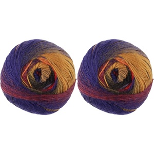 image:imageJubileeYarn Galaxy Fantasy Yarn  100gSkein Ombre Baby Weight  Party Punch  2 Balls115 Apple Basket